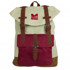Lim Large Bag Cream Maroon